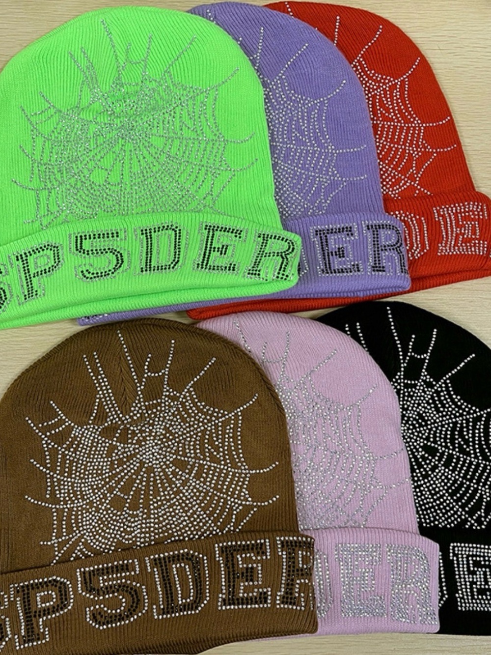 Sp5der Beanies All Colors
